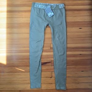 Gymshark Fit Leggings - Washed Khaki